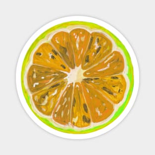 Lemon slice Magnet